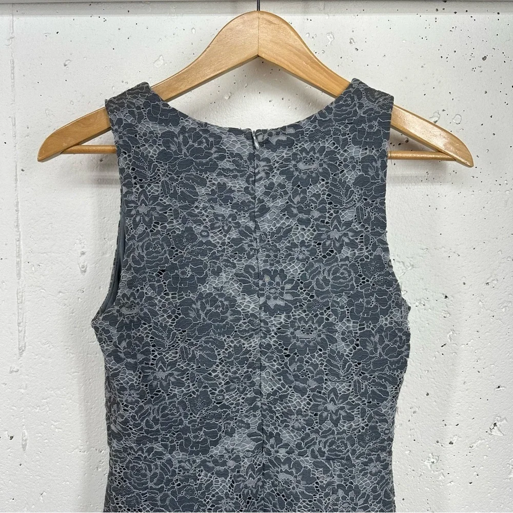 Altar'd State Size Small Nightshade Gray Lace Lined Dress NEW